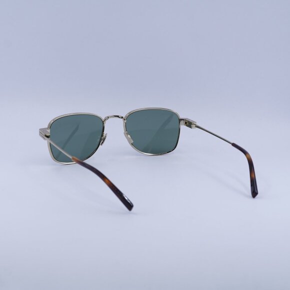 Saint Laurent SL741 003 Sunglasses Gold Square Frame, Green Lenses - Picture 9 of 12